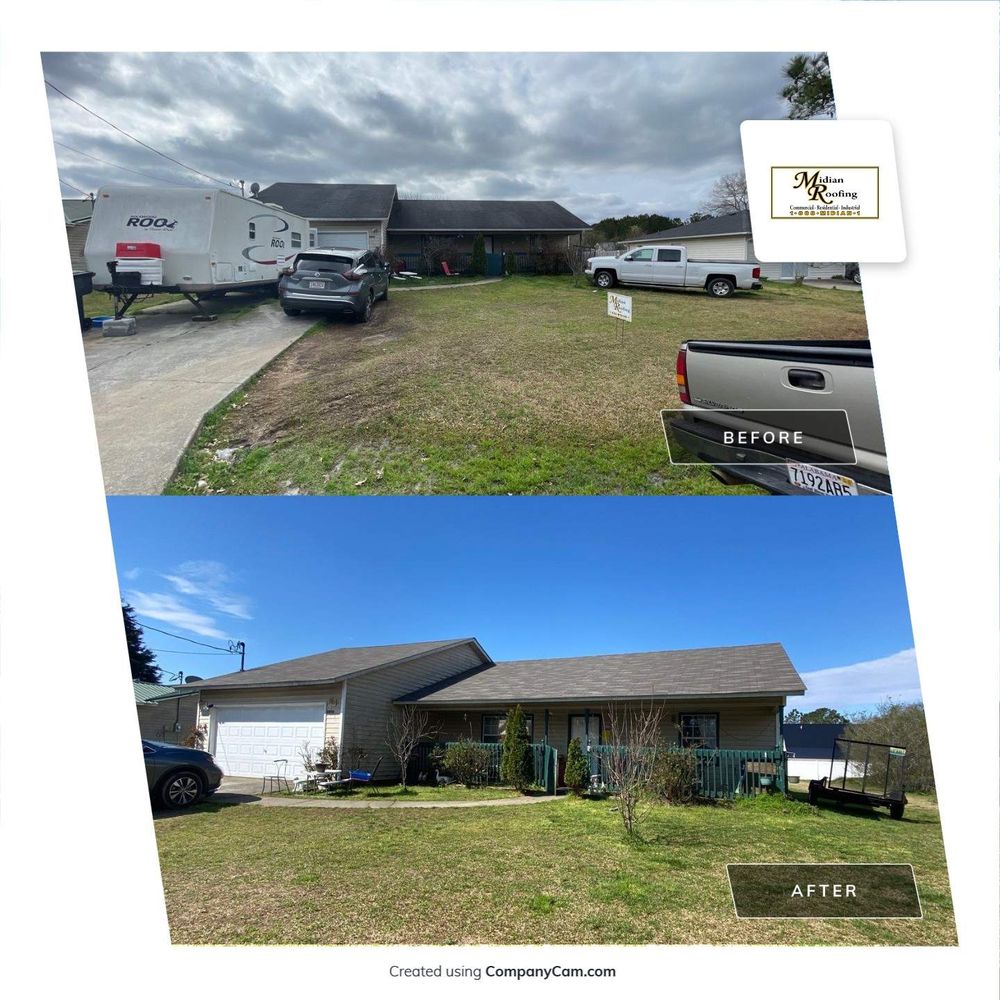 Slide of Midian Roofing