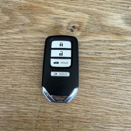 Photo of key fob he was able to copy.