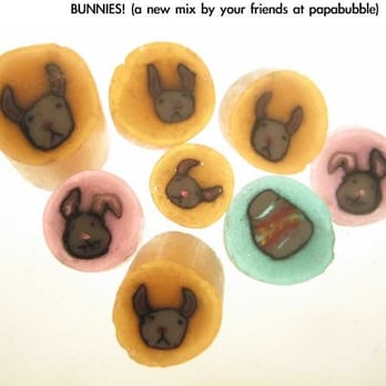 New spring email from papabubble - bunnies!