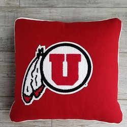 Fan pillows and decor.