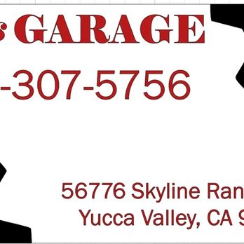 Joe's Garage - Auto Repair Near Me - Yucca Valley, California Joe's Garage - Auto Repair Near Me - Yucca Valley, California