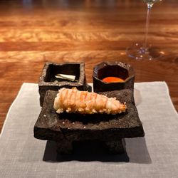 Frantzén - The famous fried langoustine