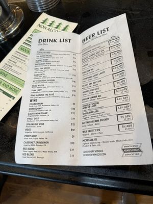 Menu photo 1 Bend Brewing Company Bend, OR