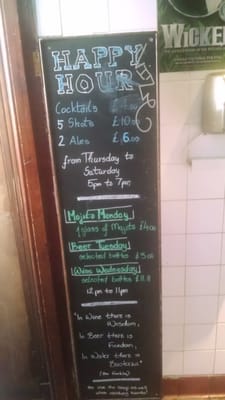 Menu photo 6 The Walrus Bar and Hostel London, XGL