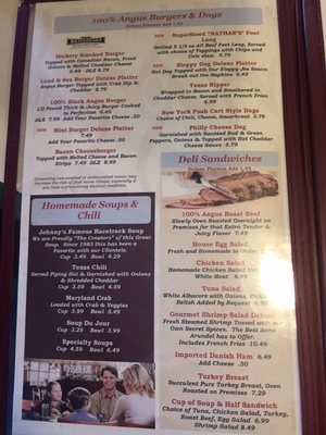 Menu photo 4 Johnny's Family Restaurant Pasadena, MD