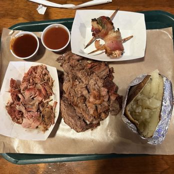 Hard Eight BBQ - Pulled Pork, Brisket, Shrimp Popper, Baked Potatoes. - Barbeque Near Me - Coppell, Texas