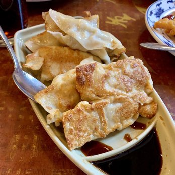 Sichuan Pavilion - Pan Fried Dumplings (Chicken) - Szechuan Near Me - Washington, DC, District of Columbia Sichuan Pavilion - Pan Fried Dumplings (Chicken) - Szechuan Near Me - Washington, DC, District of Columbia