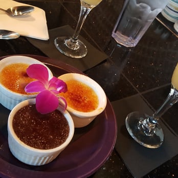 Lulu's Chocolate Bar - Creme Brule and a mimosa!!! - Desserts Near Me - Savannah, Georgia Lulu's Chocolate Bar - Creme Brule and a mimosa!!! - Desserts Near Me - Savannah, Georgia