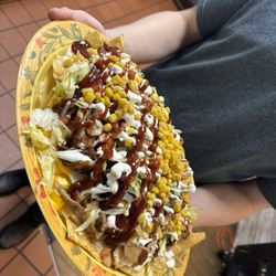 Tony's Tacos-Bloomington - Loaded bbq pork nachos