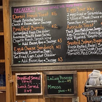 Dorset Bakery - Breakfast menu - Bakeries Near Me - Dorset, Vermont