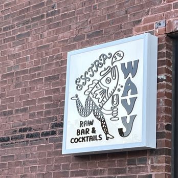 Extra Wavy - Logo outside to know where the restaurant is - Seafood Near Me - St. Louis, Missouri