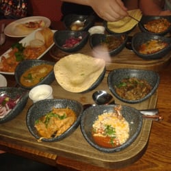 Las Iguanas - Taco sharing platter (from the bar food menu)