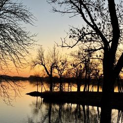 Lake Shetek Lodge - Lake Shetek sunset.