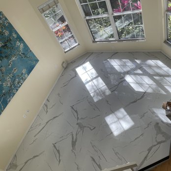 Extreme Tile & Marble Service - Odd-shaped room! - Flooring Near Me Extreme Tile & Marble Service - Odd-shaped room! - Flooring Near Me