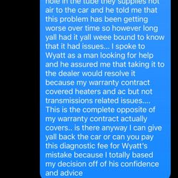 NGFF Automotive - Unanswered messages from Ivan one of the employees who refuses to answer me back and lies about passing messages to his boss