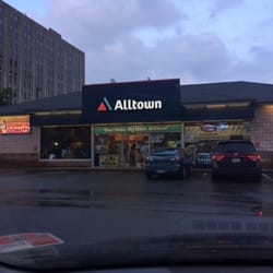 Alltown - The front of the store.