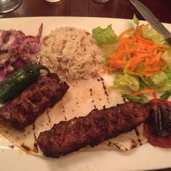 AnTalia NYC - Adana kebab in mid-munch. Wonderfully spicy. - Turkish Near Me - New York, New York