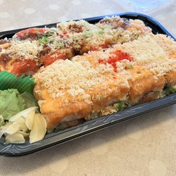 Akoya Sushi - 16. Butler Roll and 7. Sunset Roll