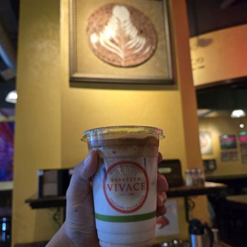 Espresso Vivace Roasteria - Iced Latte (espresso vita beans) - Coffee & Tea Near Me - Seattle, Washington
