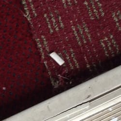 Diamond Motor Inn - Cigarette butts found on the floor when we first entered
