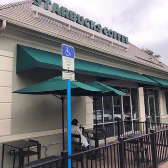 Starbucks - the outside of a starbucks coffee shop - Coffee & Tea Near Me - Gainesville, Florida