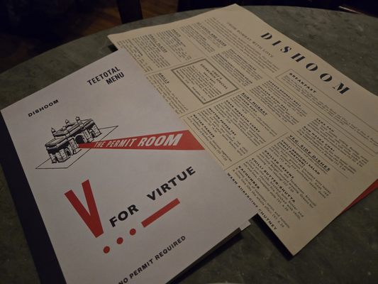 Menu photo 4 Dishoom Edinburgh, EDH