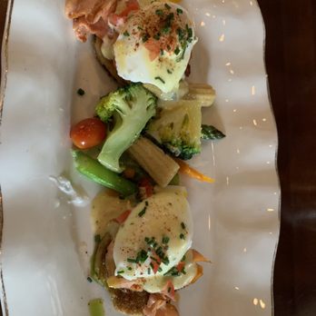 Maison Pucha Bistro - Salmon Benedict - French Near Me - Houston, Texas Maison Pucha Bistro - Salmon Benedict - French Near Me - Houston, Texas