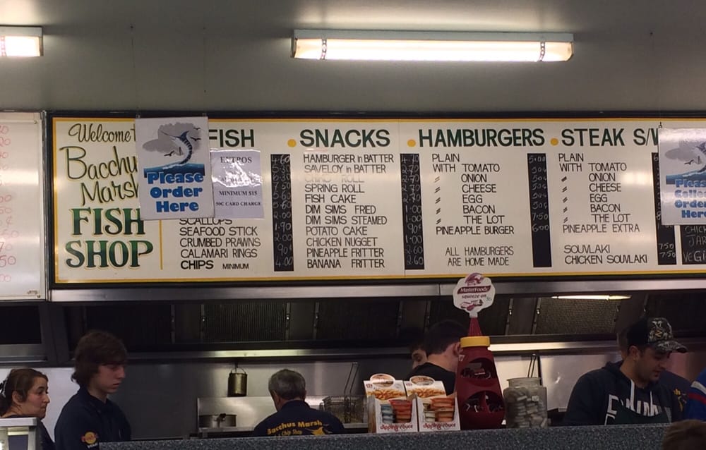 BACCHUS MARSH FISH & CHIP SHOP 56 Grant St, Bacchus Marsh Victoria