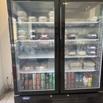 Cupcake and Things Bakery - Display case with grab and go drinks with chilled desserts - Bakeries Near Me - Kapolei, Hawaii Cupcake and Things Bakery - Display case with grab and go drinks with chilled desserts - Bakeries Near Me - Kapolei, Hawaii
