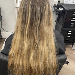 Willo Aveda Salons - Fair Oaks - Before photo of my hair.