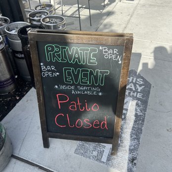 Hazy Barbecue - Sign saying there was seating inside, which wasn't accurate after we waited in line. - Salad Near Me - Danville, California Hazy Barbecue - Sign saying there was seating inside, which wasn't accurate after we waited in line. - Salad Near Me - Danville, California