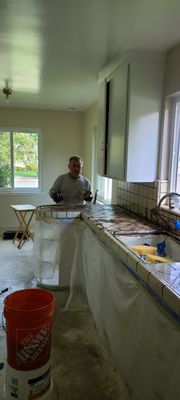 Looking for a Tile Expert? - Jose has 38 years of experience in Tiling Services – from full shower tile restoration to grout removal and epoxy based grout installation. Tile Tech is an expert at getting to the root of the problem and finding the best solution to educate the homeowner of their options. Services include cracked tile replacement, shower floor tile installation, grout replacement, grout repair, natural stone installation, natural stone sealant, bathroom remodel, and full restoration services related to tile. Looking for a Tile Expert? - Jose has 38 years of experience in Tiling Services – from full shower tile restoration to grout removal and epoxy based grout installation. Tile Tech is an expert at getting to the root of the problem and finding the best solution to educate the homeowner of their options. Services include cracked tile replacement, shower floor tile installation, grout replacement, grout repair, natural stone installation, natural stone sealant, bathroom remodel, and full restoration services related to tile.