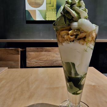 Nana's Green Tea - Matcha Shiratama Parfait. - Desserts Near Me - Vancouver, British Columbia Nana's Green Tea - Matcha Shiratama Parfait. - Desserts Near Me - Vancouver, British Columbia