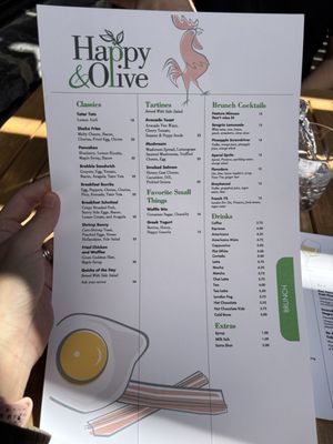 Menu photo 1 Happy and Olive Edmonton, AB Menu photo 1 Happy and Olive Edmonton, AB
