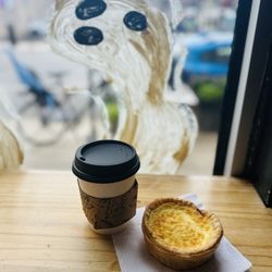 Coffee Lab & Roasters - Phflour goodies and Mexican oat milk latte
