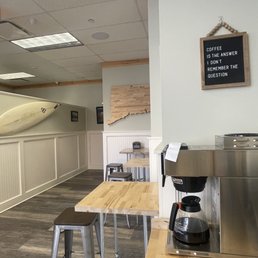 Love their coffee and Connecticut signs!