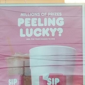 Dunkin' - Poster outside DD, cool ad! - Donuts Near Me - Freeport, New York