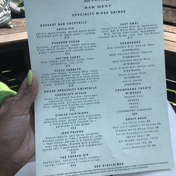 Taste Bar + Kitchen - Menu - Cocktail Bars Near Me - Houston, Texas