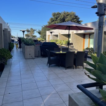 14 West - The terrace between all 14 rooms - Hotels Near Me - Laguna Beach, California