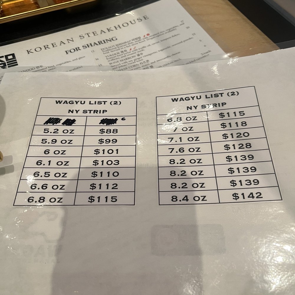 Kore Steakhouse - Prices - Korean Near Me - Sarasota, Florida