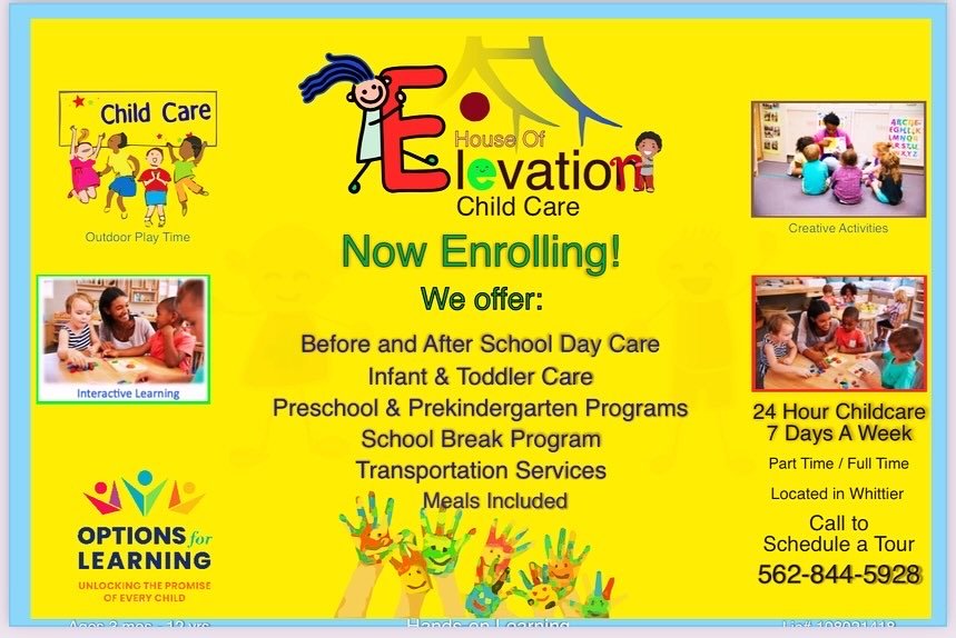 HOUSE OF ELEVATION CHILDCARE Updated June 2024 Request Consultation