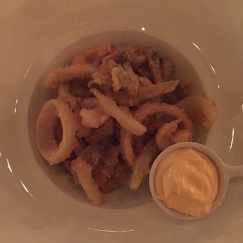 Cinghiale - Winter Restaurant Week Fritto Misto: Shrimp, Chicken, Fennel, Mushroom, Onion, Fresno Chile Maionese - Italian Near Me - Baltimore, Maryland