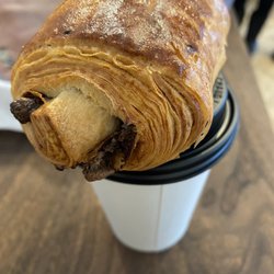 Cafe Marguerite - Americano and a pain au chocolate