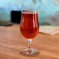 Lazy Moon - Raspberry Lemonade Cider, 3 Daughters Brewing, St Petersburg FL, 5.5% ABV