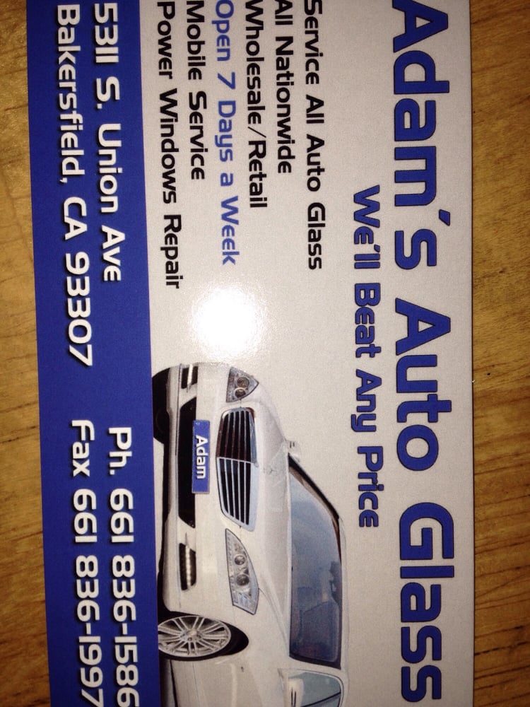 ADAM’S AUTO GLASS Updated September 2024 13 Photos & 17 Reviews 5311 S Union Ave