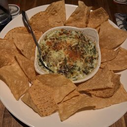 Four cheese artichoke dip