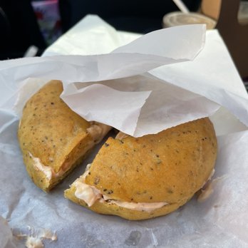 Clearwater Bagel - Rosemary sundried tomato Bagel with Jalapeno Cream Cheese - Bagels Near Me - Walnut, California