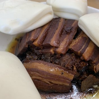 Meizhou Express - Dongpo pork belly with buns (4) - Noodles Near Me - Baldwin Park, California Meizhou Express - Dongpo pork belly with buns (4) - Noodles Near Me - Baldwin Park, California