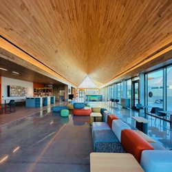 Best Friends Pet Resource Center - The adoption lobby is also flexible space for work and socializing.