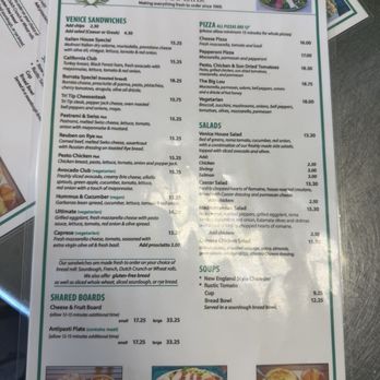 Venice Gourmet - Menu - Delis Near Me - Sausalito, California Venice Gourmet - Menu - Delis Near Me - Sausalito, California